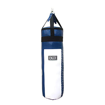 Ringside Apex 100 lb Filled Heavy Bag for Boxing, MMA & Kickboxing - color: Blue / White