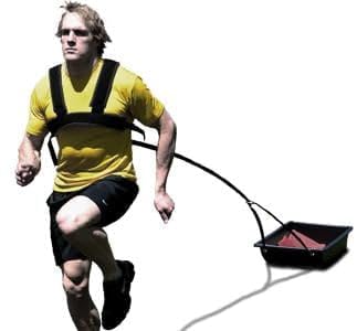 SPEEDSTER Padded Dual-Use Harness with 10ft Towline. Made in The USA for Speed, Agility and Jump Training.