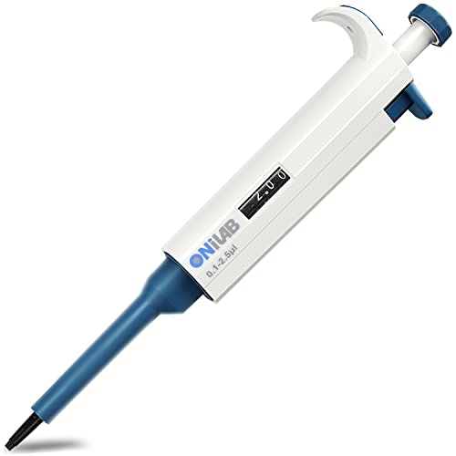 ONiLAB Single Channel Pipettors Adjustable Volume Micro Pipettes, 0.1-2.5μl (7010101001) - size: 0.1-2.5μl