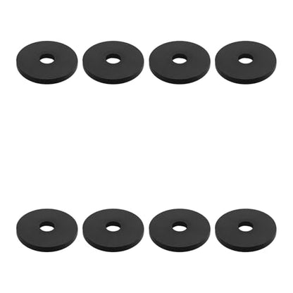 8 PCS Multi Purpose Rubber Spacer, 1-9/16" OD x 3/8" ID x 1/8" Thickness Rubber Washers for Screws, Anti Vibration Pads for Bolts, Car, Boat, Home (40 * 10 * 3mm) - size: 1-9/16" OD x 3/8" ID x 1/8" Thickness