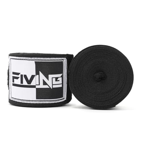 Boxing Hand Wraps Inner Gloves for Men Women(180 Inch) - color: Black