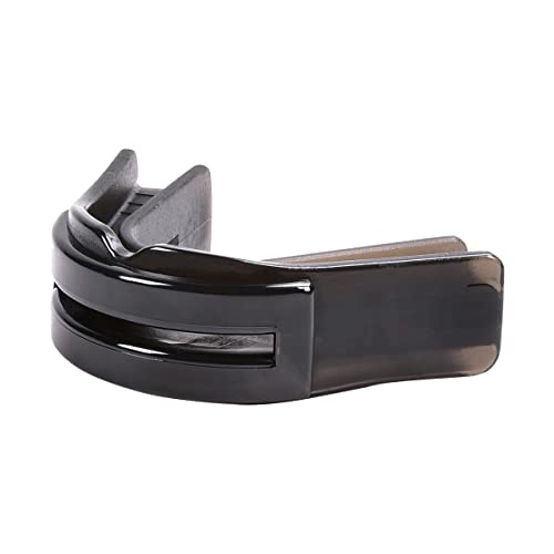 Adult Double Guard Single material Mouthguard (Black)