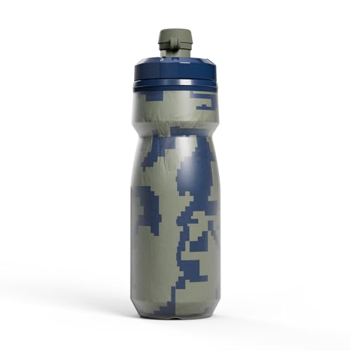 CamelBak Podium Dirt Chill Water Bottle 21oz, Deep Sea Digi Camo - color: Deep Sea Digi Camo