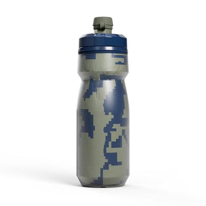 CamelBak Podium Dirt Chill Water Bottle 21oz, Deep Sea Digi Camo - color: Deep Sea Digi Camo