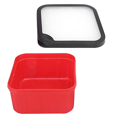 Bait Bucket, Bait Storage Box Convenient Wearproof for Fishing(170 * 170 * 85mm)