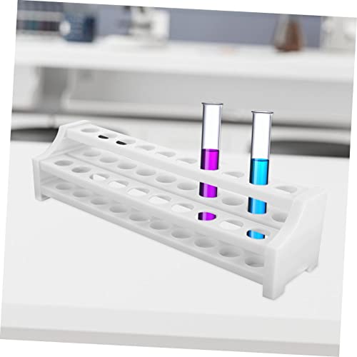 Zerodeko 5Pcs Detachable Test Tube Rack Lightweight Organizer for Test Tubes for Laboratory Testing and Food Service Portable Holder