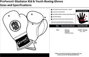 ProForce® Gladiator Kid & Youth Boxing Gloves 8 oz. Pink