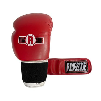 Ringside Pro Style Boxing Training Kickboxing Muay Thai Sparring Gloves - color: Blue, size: Small-Medium
