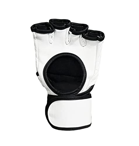 Flight MMA Fight Gloves - color: White, size: X-Large