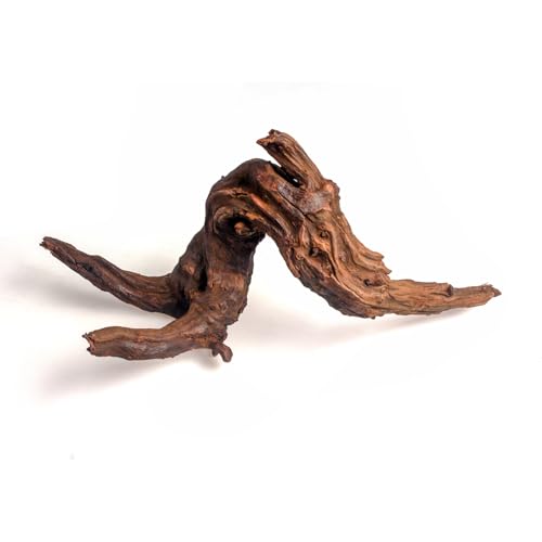 emours Aquarium Driftwood Fish Tank Decoration, Natural Wood, Large | 9-12 Inch Length