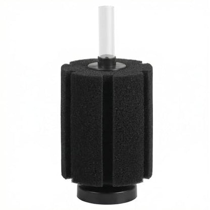 Sponge Filter for Fish Tank, Silent Aquarium Bio Filter with Air Diffuser, Easy-Clean Foam, for Betta, Shrimp, Fry, Nano and Small Tanks