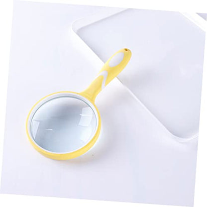 Portable Handheld Magnifier Sturdy Reading Magnifier for Boys and Girls and Elderly Home Tool