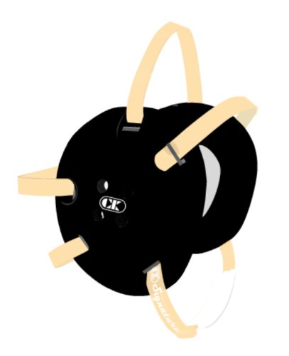 Cliff Keen Signature Wrestling Headgear - color: Black/Vegas Gold