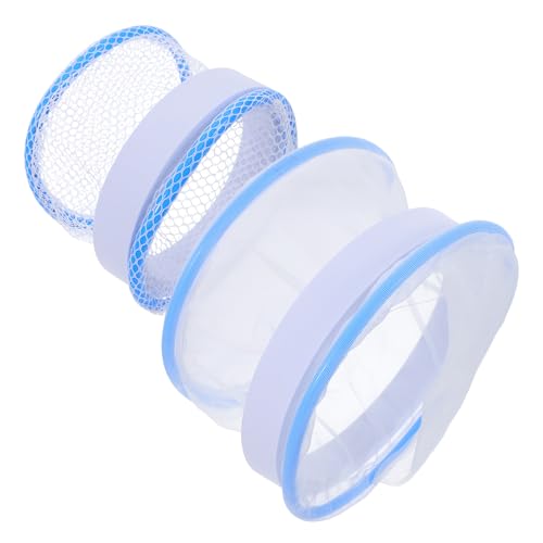 Aquarium Breeding Box and Fish Tank Isolation Chamber with Nylon Mesh, Floating Nursery Tank Divider for Guppy Fry Hatchery, Spawning Net for Indoor Breeders