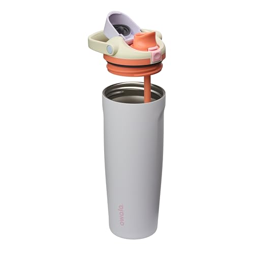 Owala FreeSip Sway Stainless Steel Water Bottle 30 oz Beach House - color: Beach House, size: 30 Ounces