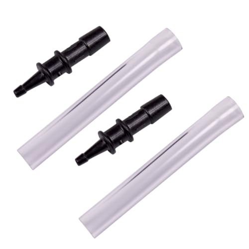 Manometer Tube Adapter Converts 3/16 inch tubes to 5/16 inch to fit inlet and outlet valves(include Hose and Hose Barb Reducer Fitting)