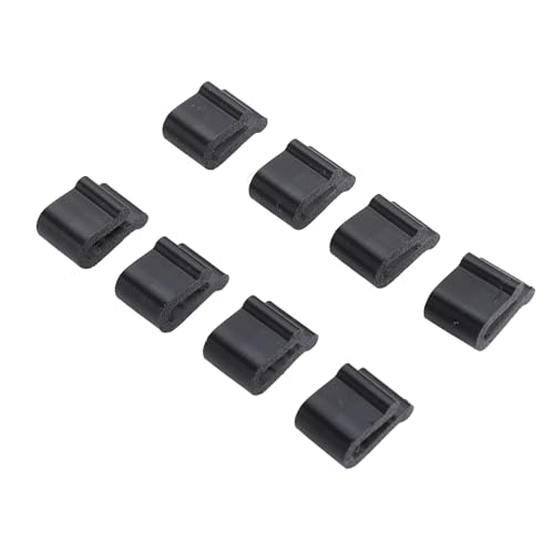 8PCS Oven Lid Protector Clips, Plastic Cookware Protector Clips Multifunctional Pot Lid Bumpers Lifters, with Secure Fastening for Most Cooking Utensils Outdoor or Oven Use