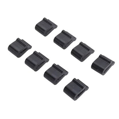 8PCS Oven Lid Protector Clips, Plastic Cookware Protector Clips Multifunctional Pot Lid Bumpers Lifters, with Secure Fastening for Most Cooking Utensils Outdoor or Oven Use