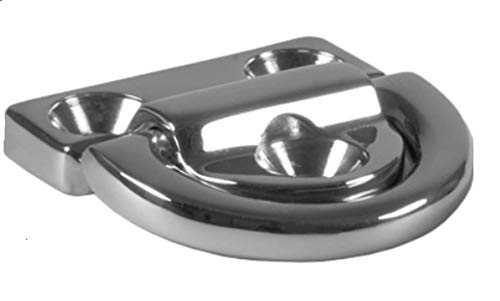 Marine Grade Stainless Steel Folding Pad Eye 1/4"