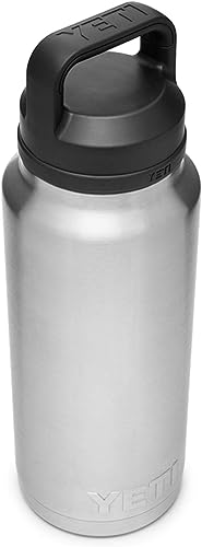 YETI Rambler 36 oz Bottle, Vacuum Insulated, Leakproof, Stainless Steel with Chug Cap - color: Stainless