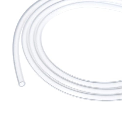 3.3ft 1/8" ID x 5/32" OD Silicone Tubing Clear 3mm x 4mm Industrial Plastic Tubing Pure Silicone Hoses for Pump Siphoning Draining Irrigation Brewing - color: Clear, size: 1/8" x 5/32"