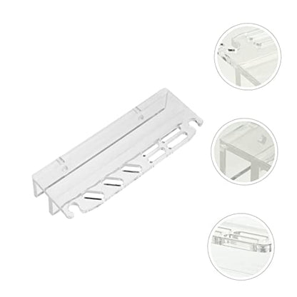 LIOOBO Magnetic Aquarium Cleaning Tool Holder Organizer Fish Tank Tool Rack Algae Scraper Storage