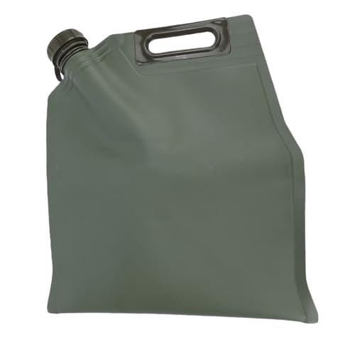Agatige Fuel Bag for Gasoline, TPU Leakproof Portable Handheld Vehicle Oil Transfer Bag Gasoline Container for Drivers Motorcycles SUVs Road Trips (5L) - style: 5l
