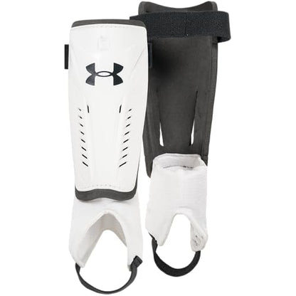 Under Armour Youth Soccer Shin Guards Challenge Shin - color: White/Black, size: YLG