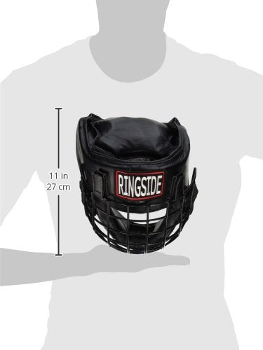 Ringside Safety Cage Boxing Headgear with Full Face - size: Medium