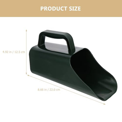Fish Tank Sand Shovel and Sediment Cleaning Scoop, Plastic Aquarium Gravel Tool with Drainage Holes, Portable Aquarium Maintenance Accessory for Fish Tank Cleaning
