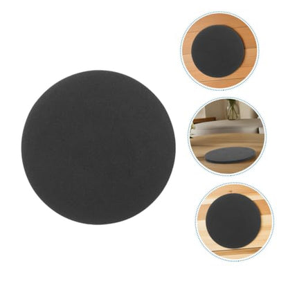 LIOOBO Round Fish Tank Mat Shock Absorption Pad for Micro Landscapes Non Slip Cushion for Aquariums Durable Base for Stability and Safety