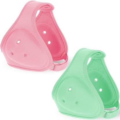 Jerify 2 Pcs Wrestling Headgear for Kid Youth, Light Pink,Light Green - color: Light Pink,Light Green