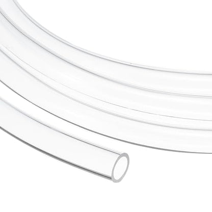 uxcell Clear PVC Tubing, 9mm ID x 12mm OD - 8.5ft PVC Tube Lightweight Vinyl Hose, Transparent Flexible Plastic Water Tubing for Air Oil Water Transfer Aquarium Irrigation - size: 9mm ID x 12mm OD
