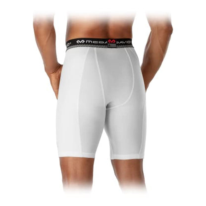 MD Double Compression Short w/Cup Pocket - size: Youth: Medium