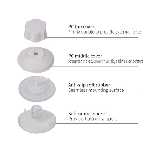 Suction Cups Replacement for Hammock Perches Small Pet Window Hanging Bed Comfortable Perches Hammock for Kitten Suction Cups - color: B