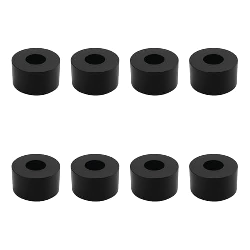 8 PCS Multi Purpose Rubber Spacer, 1-2/5" OD x 3/5" ID x 3/4" Thickness Rubber Washers for Screws, Anti Vibration Pads for Bolts, Car, Boat, Home (35 * 15 * 20mm) - size: 1-2/5" OD x 3/5" ID x 3/4" Thickness