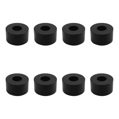 8 PCS Multi Purpose Rubber Spacer, 1-2/5" OD x 3/5" ID x 3/4" Thickness Rubber Washers for Screws, Anti Vibration Pads for Bolts, Car, Boat, Home (35 * 15 * 20mm) - size: 1-2/5" OD x 3/5" ID x 3/4" Thickness