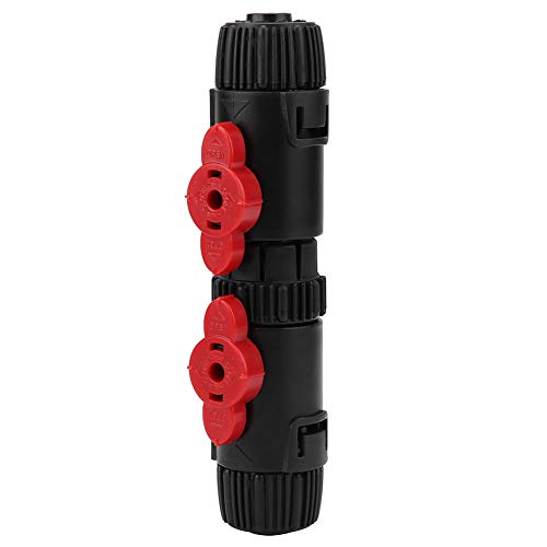 Fydun Plastic 12-16mm/16-22mm 2, Size Water Control Valve, Aquarium Fish Hose Pipe Arrow Storage Case Connector Air Pump Accessories Tor, for System System (12-16mm (3 Minutes Quick Connection))