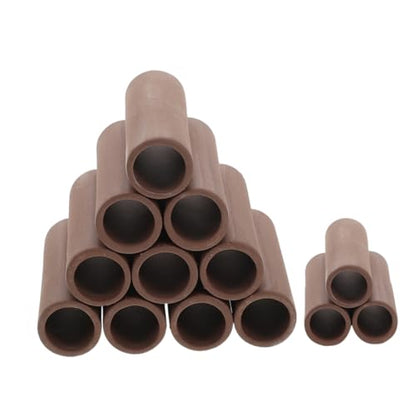 2Pcs Pottery Shrimp Breeding Shelter Durable Aquarium Hiding Place Optimal Shrimp Habitat Decor Easy Install Spawning Tube for Fish Tank