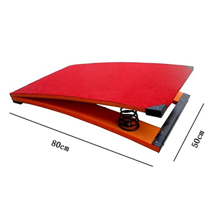 Junior Springboard Gymnastics Vaulting Training Equipment for Kids - 2 Springs Indoor Outdoor Home Floor Sport, Beginner Springboards
