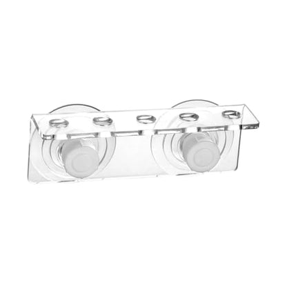Rack Aquarium Stand Support Holder Versatile Enhanced Suction Cups Efficiency Single Row Arrangement Acrylic, 5 Holes - size: 5 holes
