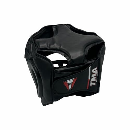 TMA Best Head Guard, a Complete Package for MMA and Kickboxing Trainees, Muay Thai Boxing Safety Head Guard for Men, Women Boxing Training Equipment Boxing Headgear Wrestling Headgear Safety Helmet - size: Large-X-Large