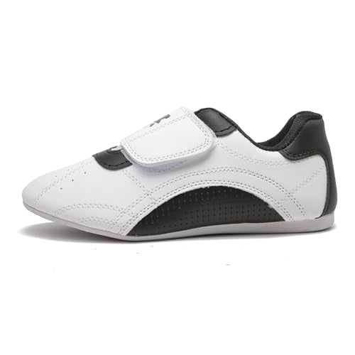 MSMAX Taekwondo Shoes Light Weight Boxing Karate Kung Fu Tai Chi Training Sneakers - size: 11 M US Little Kid