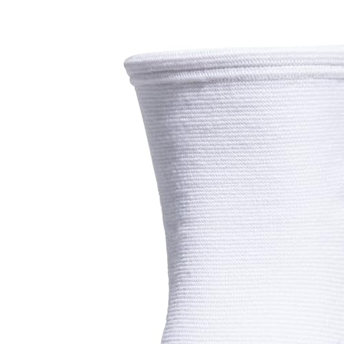 adidas Unisex-Adult Elite Knee Pad - color: White/Black, size: Large