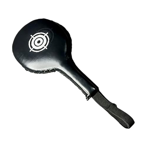 Taekwondo Kick Pad Single Strikes Karate Kicking Targets Pad Punching Paddle for Kickboxing and Karate Training - color: Black, size: Twin