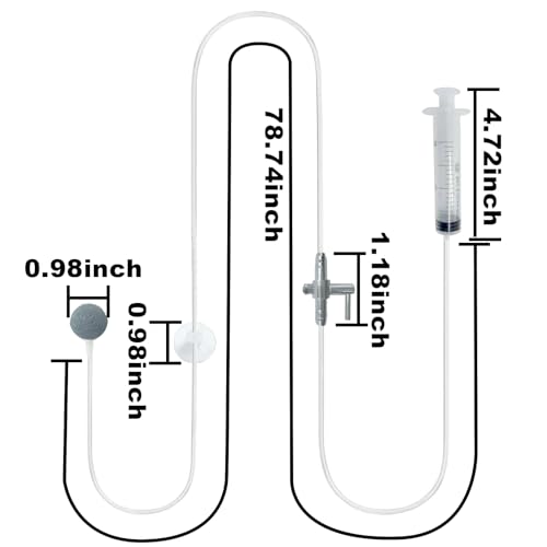 Drip Acclimation Kit for Aquarium, Adjustable Precision Slow Drip System to Reduce Stress, Prevent Osmotic Shock, Safe Acclimation for Shrimp, Fish (2 PCS)