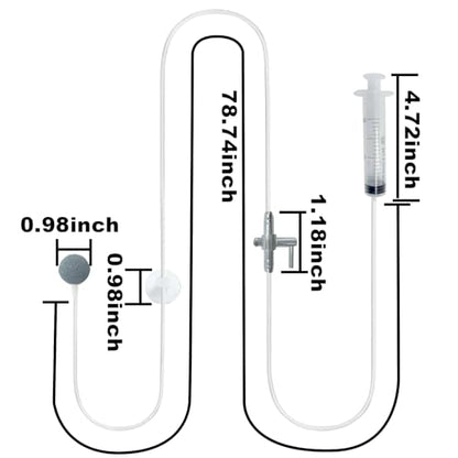 Drip Acclimation Kit for Aquarium, Adjustable Precision Slow Drip System to Reduce Stress, Prevent Osmotic Shock, Safe Acclimation for Shrimp, Fish (2 PCS)