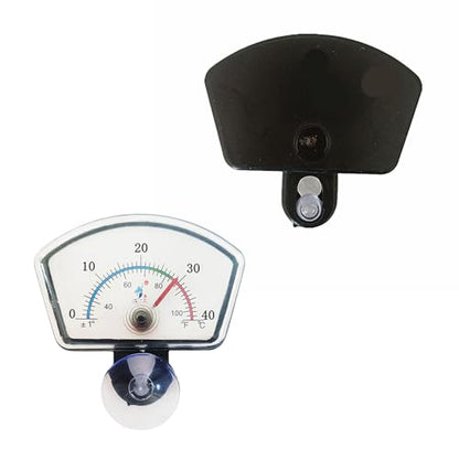 Liquid-in-Glass Aquarium Thermometer Measure Temp Meter Tools Floating Submersible Water Temperature Meter