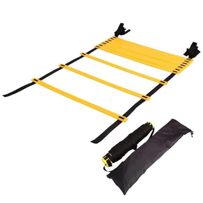 Sports Agility Ladders Workout Exerciser Storage Bag Instant Set-up
