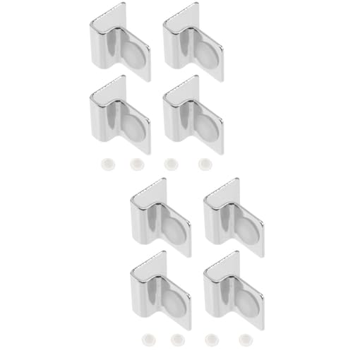 BESPORTBLE 8pcs Fish Tank Glass Cover Brackets Secure Aquarium Lid Clips for Stable Support and Protection of